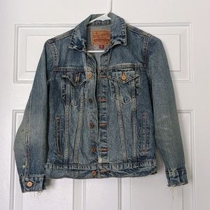 Lucky Brand Tomboy Trucker denim jacket